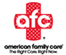 AFC_Standard-Logo_Vertical_Red-and-Black Logo for American Family Care